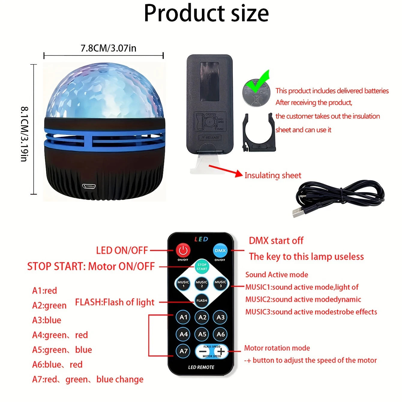 Aurora Dream Projector — Galaxy + Northern Lights + Bluetooth Speaker